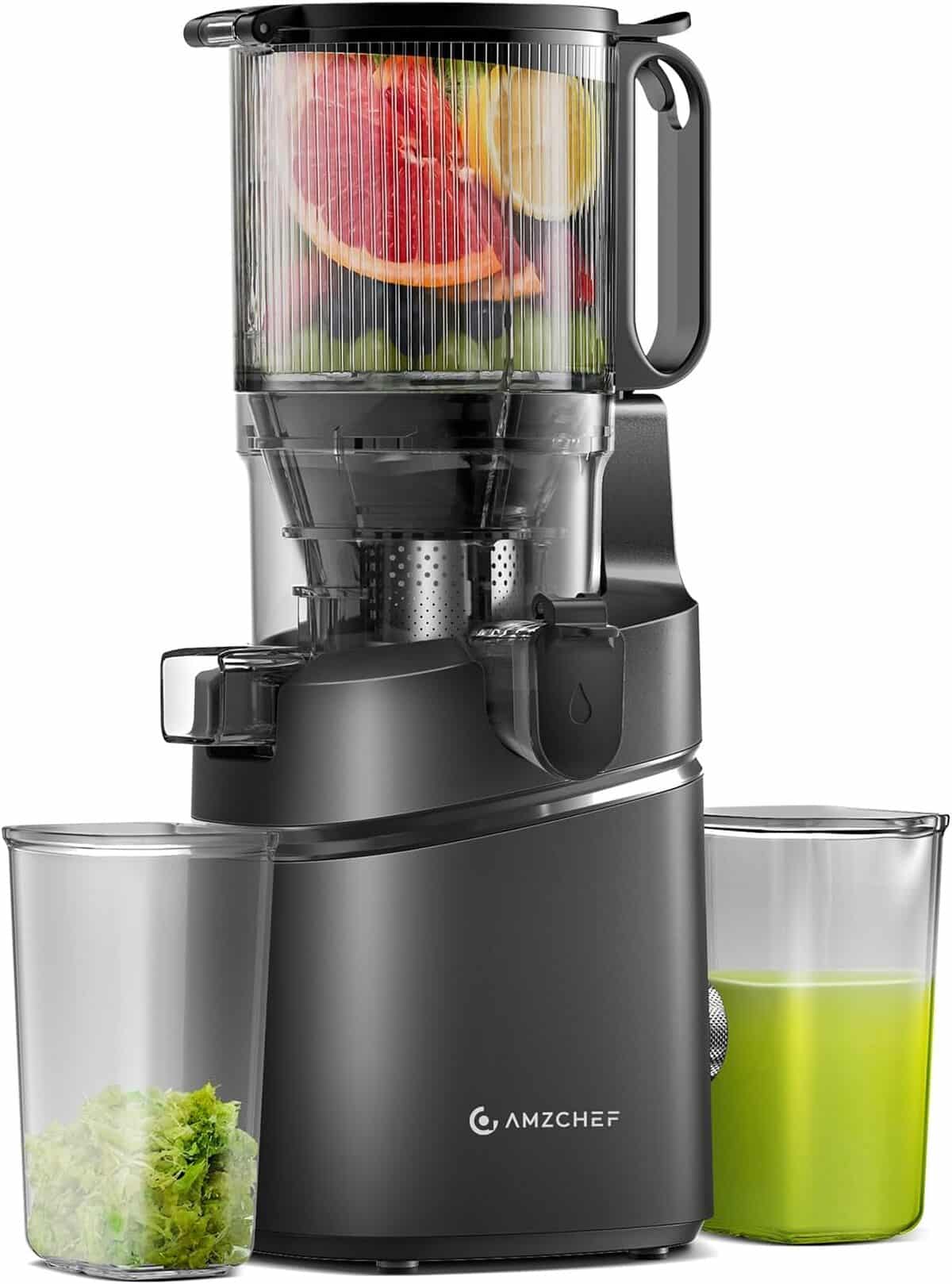Test de l'extracteur AMZCHEF : jus en mains libres et efficacité