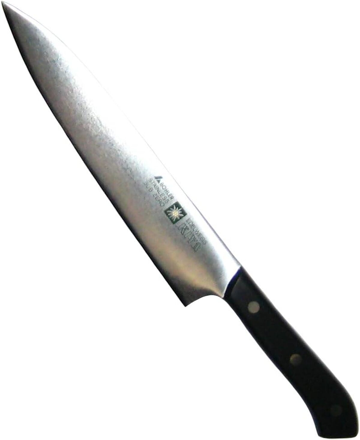 Test du couteau de boucher Kiya New Edelweiss n°180 : efficacité japonaise