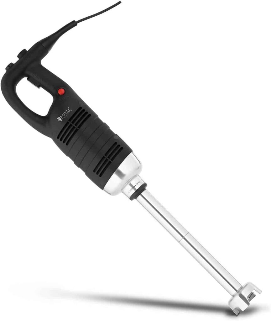 Test du mixeur plongeant Royal Catering RCSM-650-400 : puissance et performance