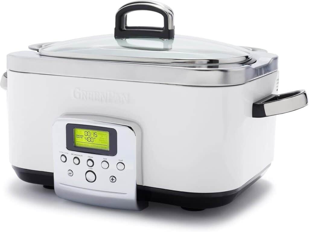Test : greenPan Elite mijoteuse programmable 6L en céramique saine