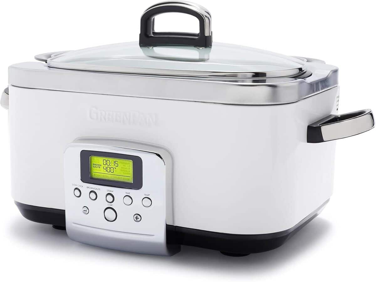 Test : greenPan Elite mijoteuse programmable 6L en céramique saine