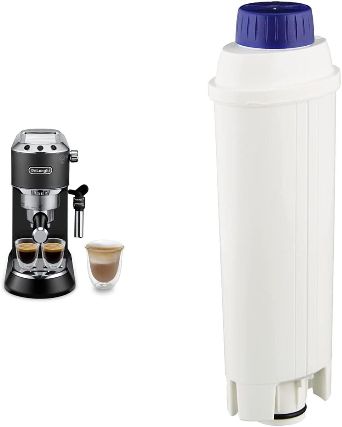 Test : machine expresso De'Longhi Dedica Style EC685BK - filtre à eau inclus