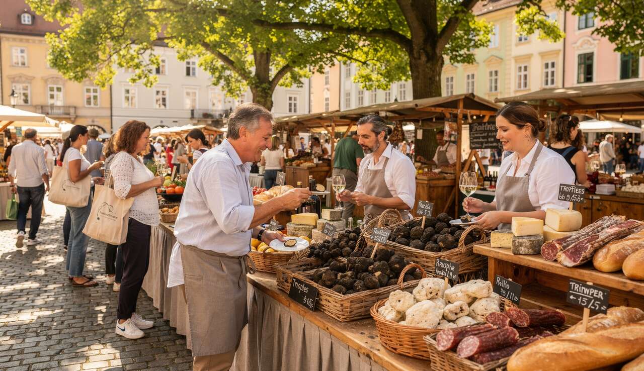 Immersion culinaire : les march&eacute;s de graz