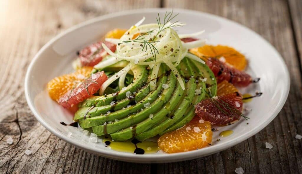 Salade de fenouil, agrumes et avocat : recette vitaminée