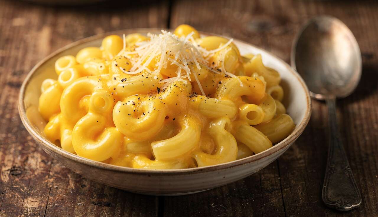Recette de macaronis au fromage crémeux