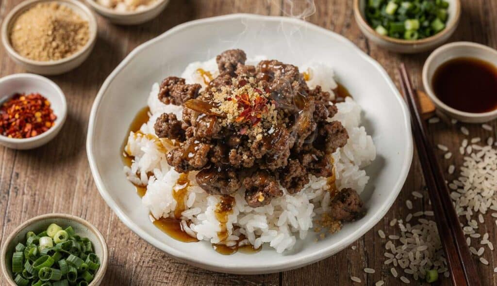 Bœuf Haché à la Coréenne : recette Savoureuse et Facile