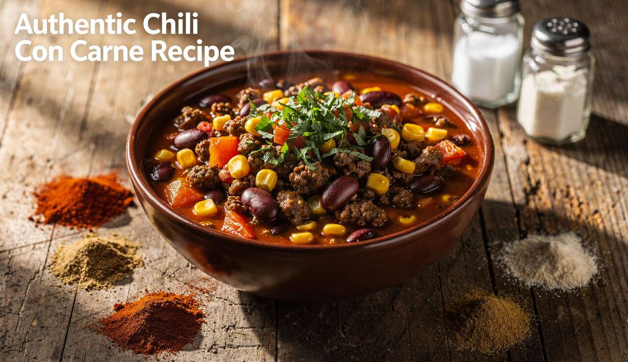 Recette authentique du chili con carne