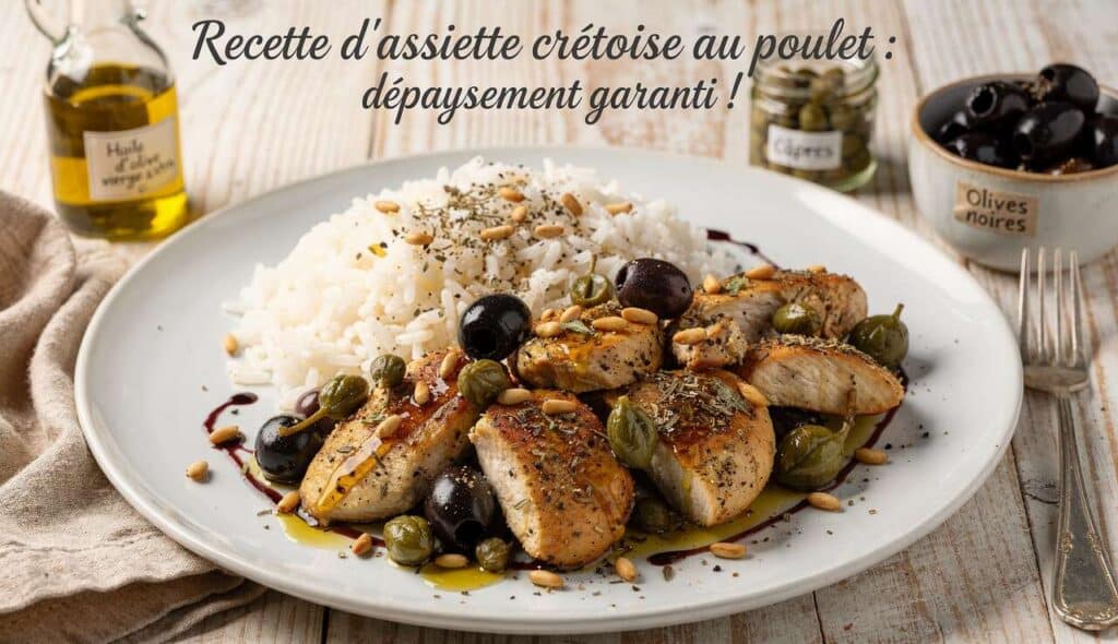 Recette d'assiette crétoise au poulet : dépaysement garanti !