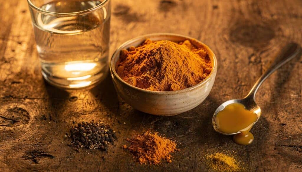 Recette de pâte de curcuma frais pour lait d'or maison