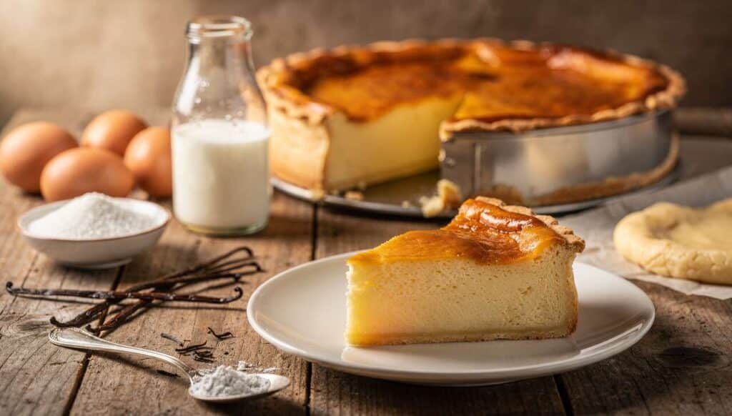 Flan Pâtissier Traditionnel au Lait Cru
