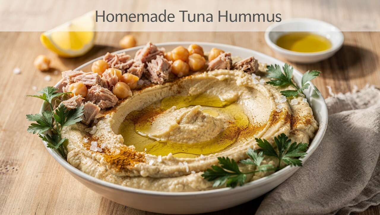 Salad Bowl : houmous au thon maison