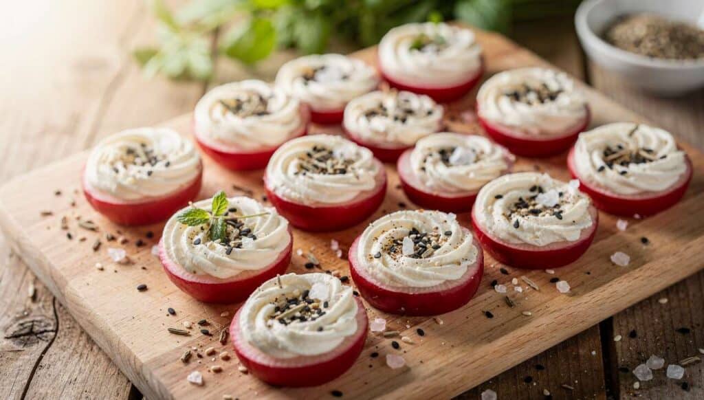 Radis déguisés printaniers : recette facile et gourmande