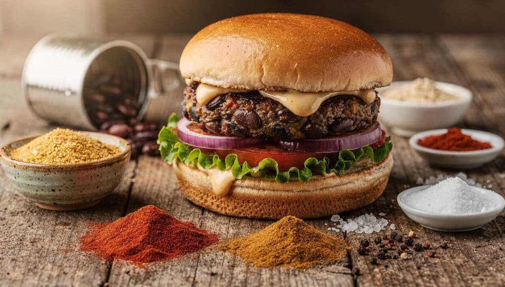 Recette de burger végétarien savoureux