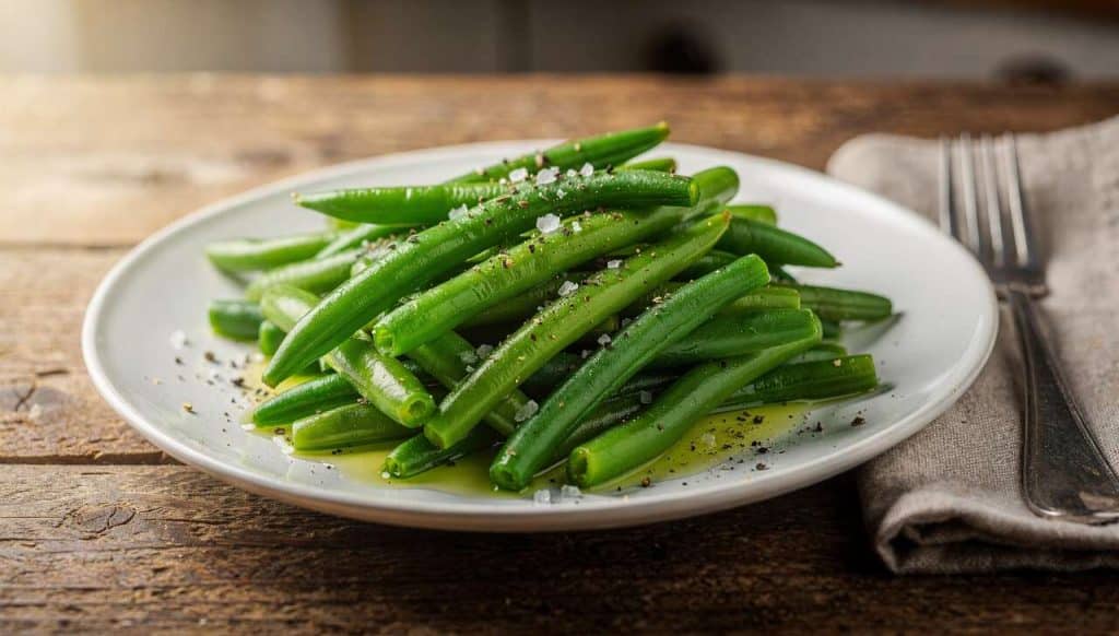 Salade de haricots verts et beurre : recette savoureuse et facile