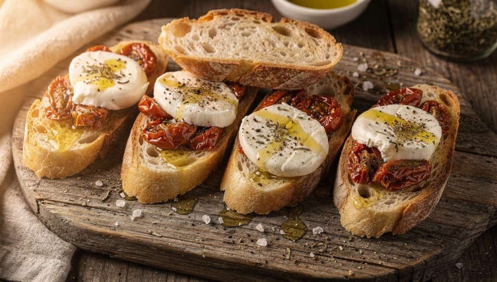Bruschetta caprese : recette italienne savoureuse