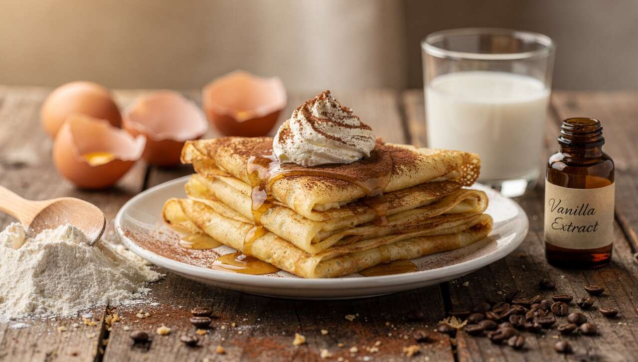 Crêpes façon Tiramisu : recette gourmande et facile