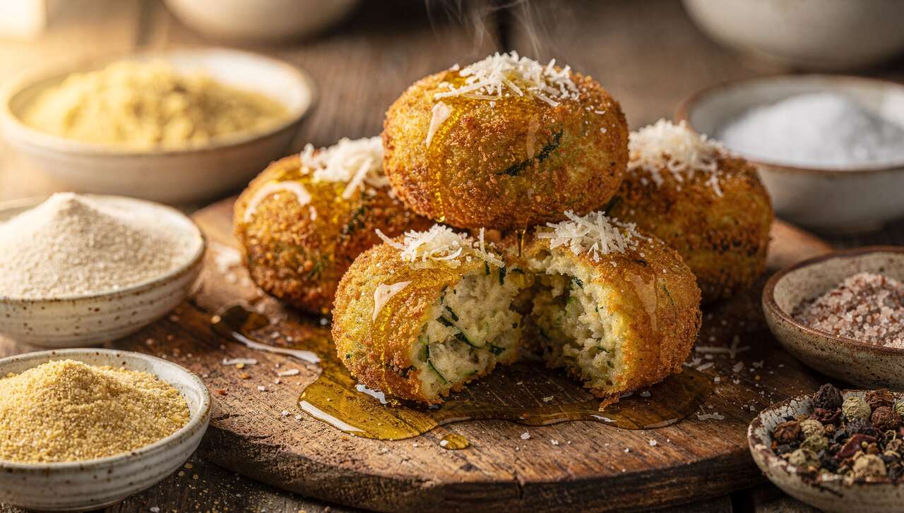 Croquettes de courgettes au parmesan : recette savoureuse