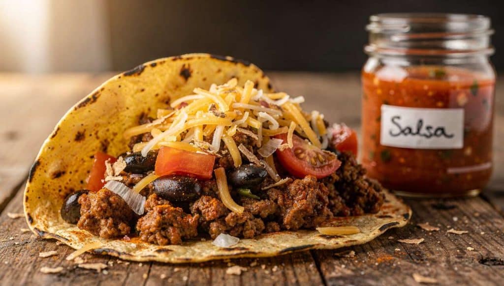 Recette de tacos mexicains à la viande hachée