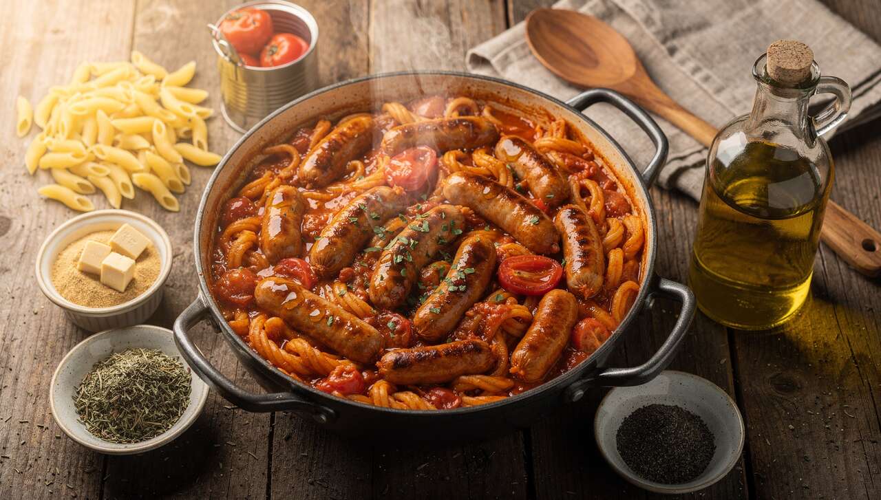 Recette de one pot aux chipolatas : simple et savoureux