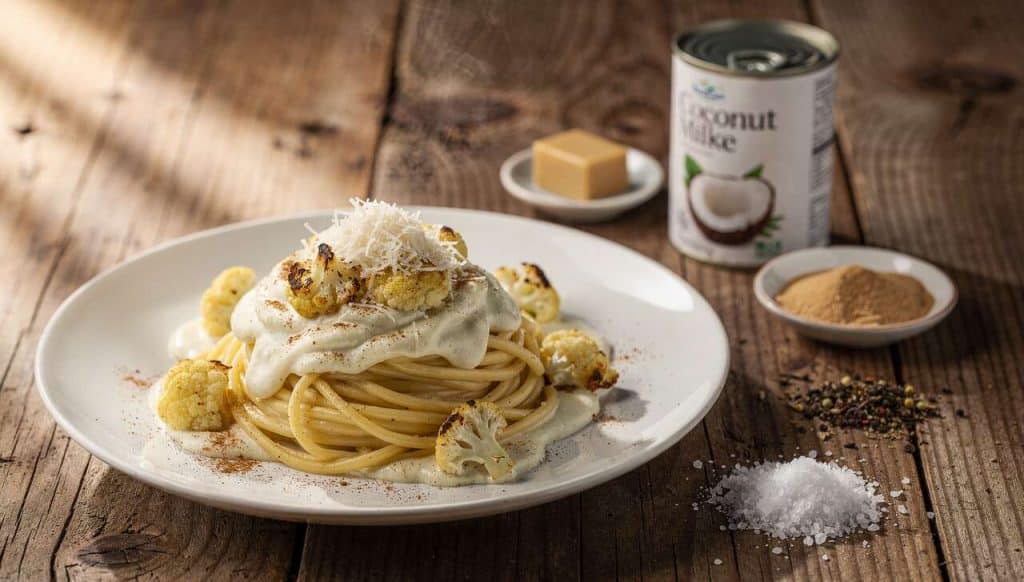 Pâtes Sauce Alfredo Au Chou-Fleur : recette Savoureuse Et Saine