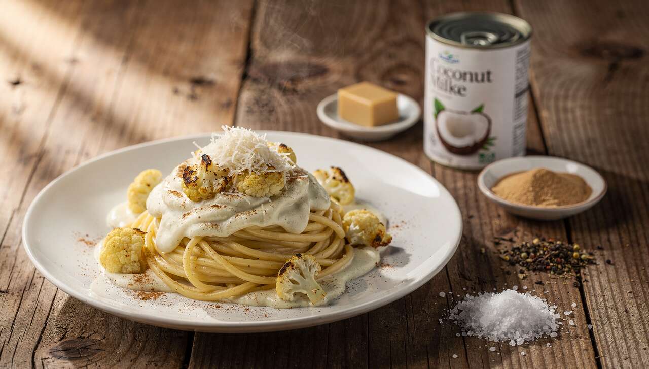 Pâtes Sauce Alfredo Au Chou-Fleur : recette Savoureuse Et Saine