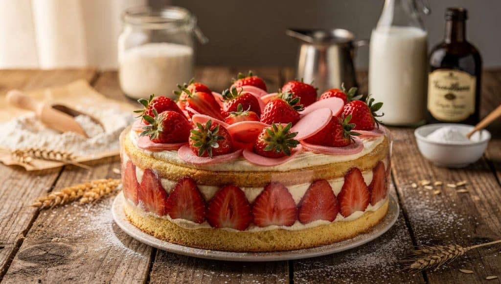 Recette de fraisier : le dessert traditionnel indémodable