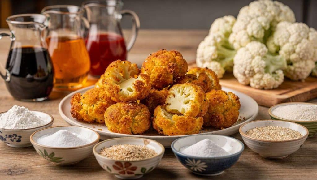 Recette de beignets de chou-fleur aigre-douce