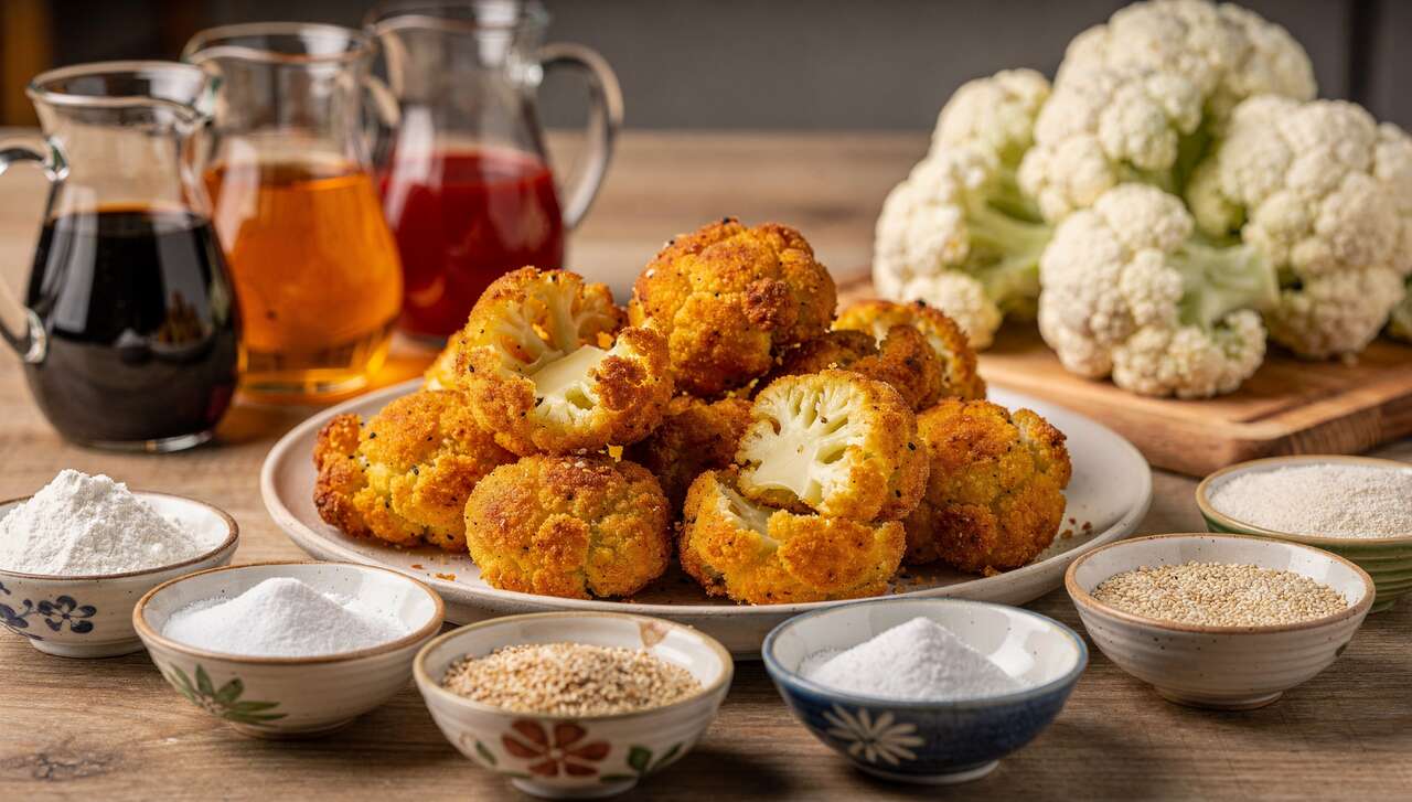 Recette de beignets de chou-fleur aigre-douce