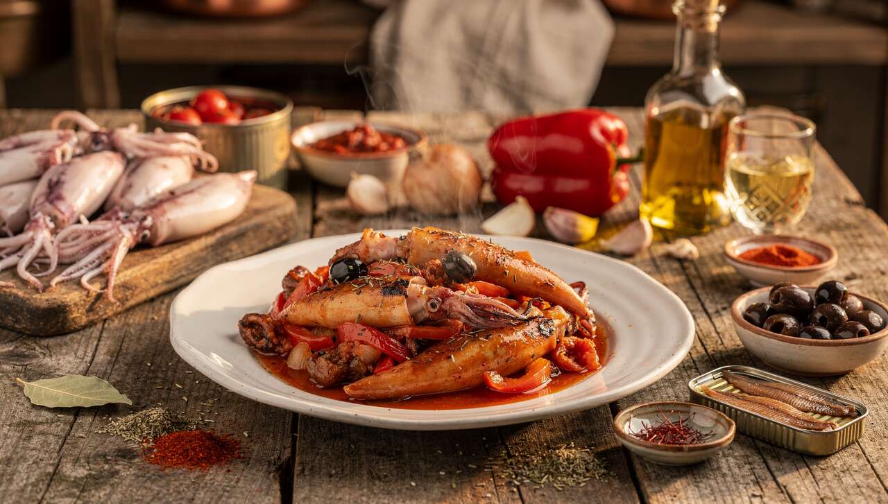 Encornets à la Provençale : recette Traditionnelle