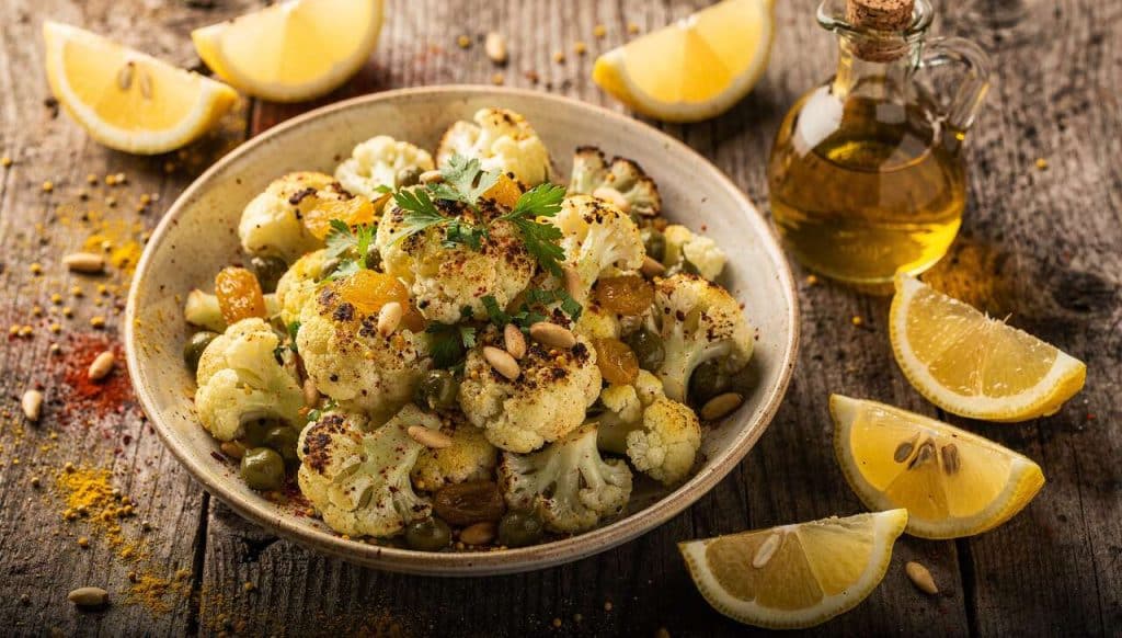 Recette gourmande : salade de chou-fleur