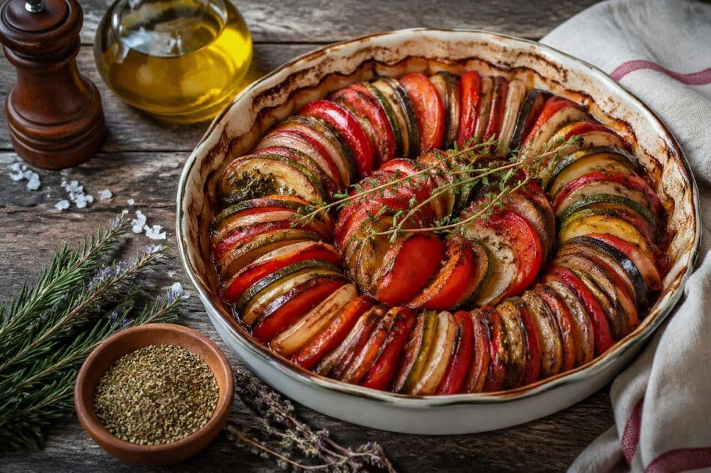 Tian de légumes provençal : recette savoureuse