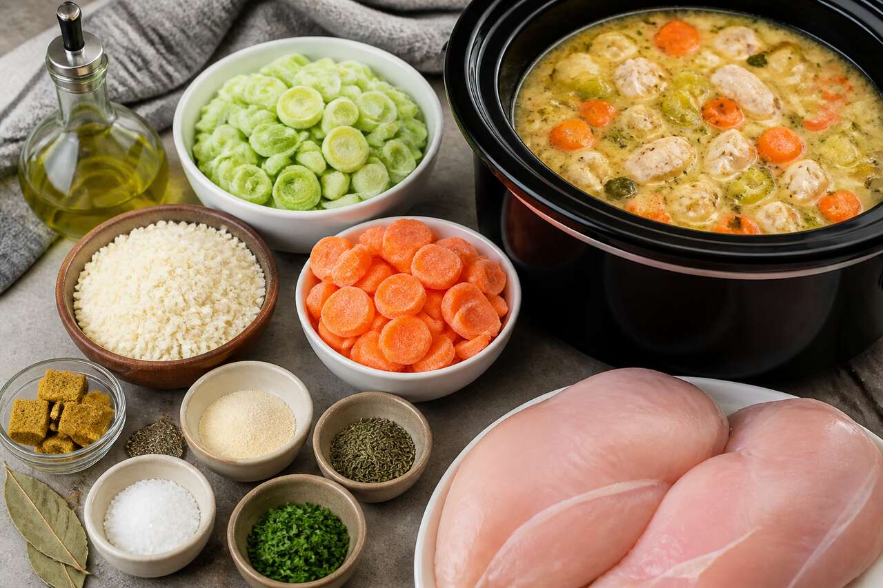 Soupe de poireaux au poulet à la mijoteuse : recette savoureuse