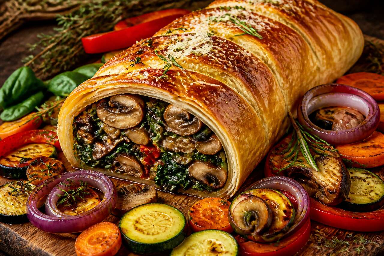 Wellington végétarien aux légumes : recette gourmande