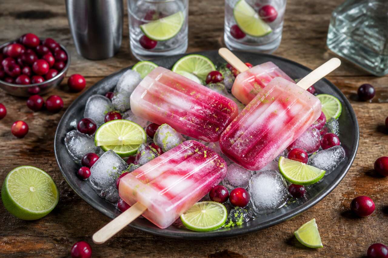 Recette De Popsicles Cosmopolitan : rafraîchir Votre Été