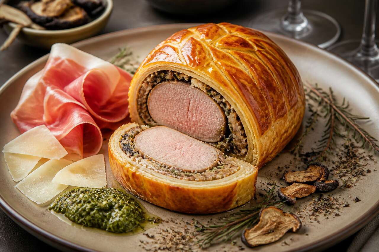 Filet Mignon en Croûte à l'Italienne