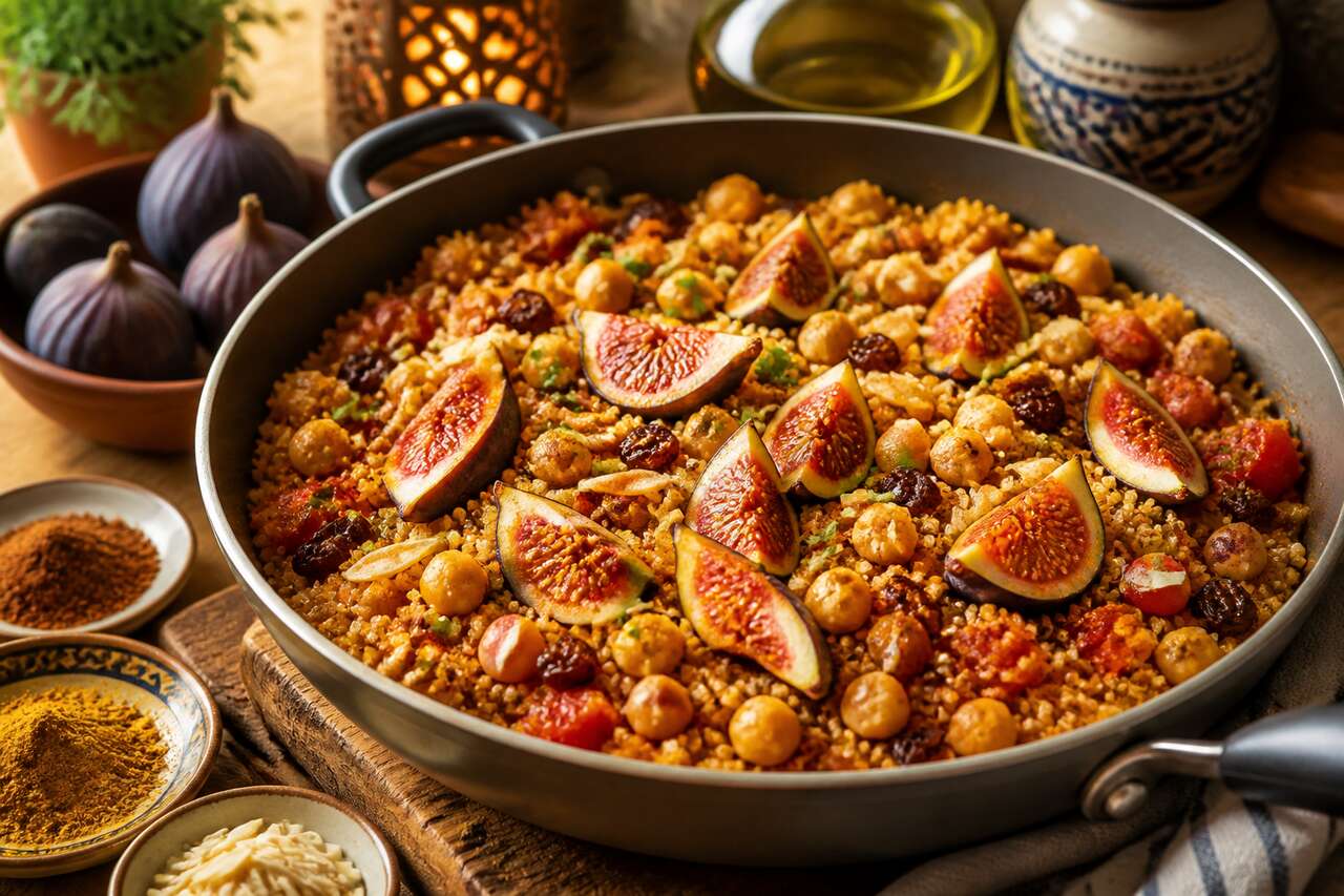 One Pan Quinoa à l'Orientale : recette facile et savoureuse