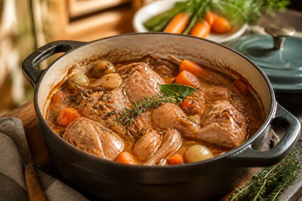 Lapin en cocotte : comment réussir un plat familial en version rapide sans perdre en saveur