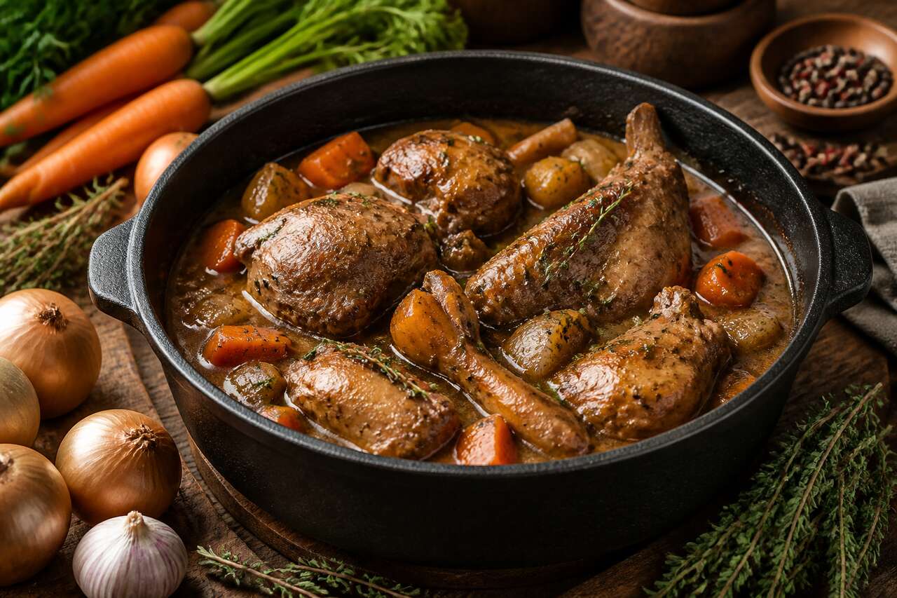 Préparer rapidement son lapin en cocotte Préparer rapidement son lapin en cocotte