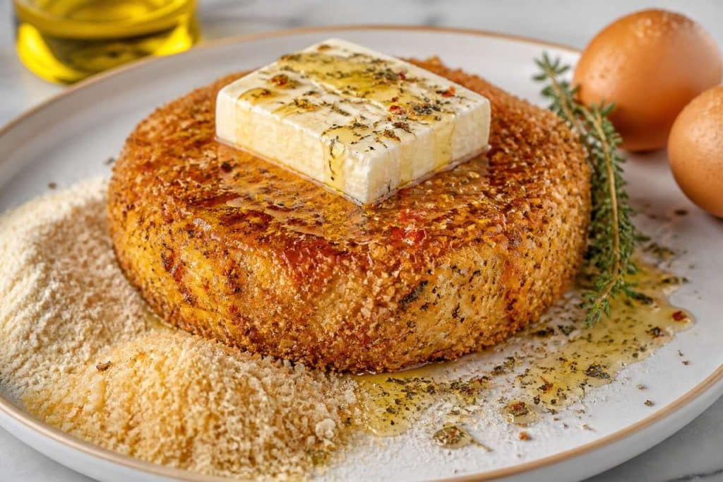 Feta rôtie croustillante : recette gourmande