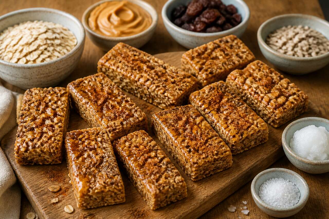 Recette de barres de céréales maison : faciles et saines
