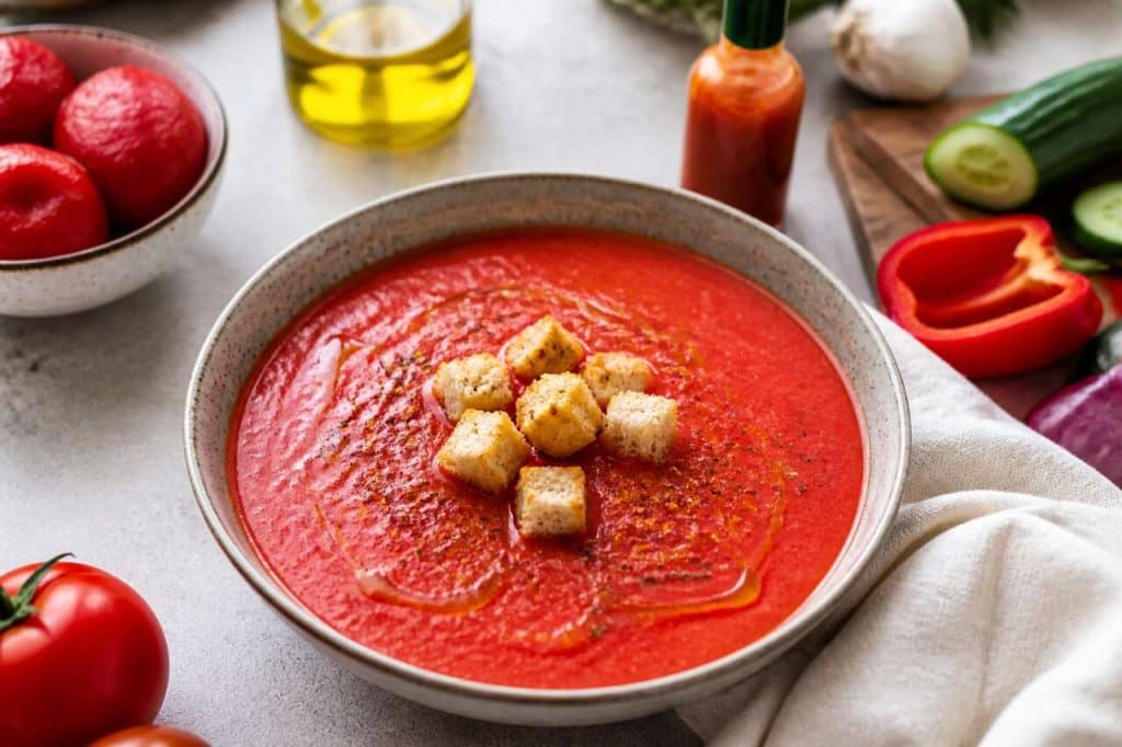 Gaspacho : recette Fraîche et Facile
