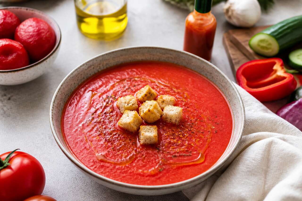 Gaspacho : recette Fraîche et Facile