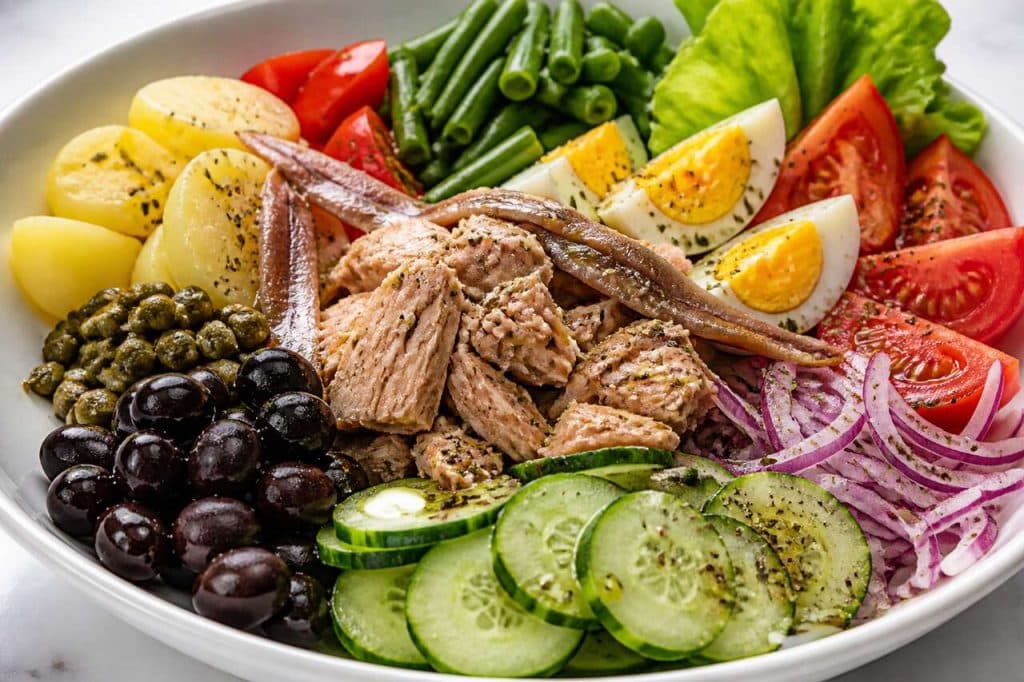 Recette authentique de la salade niçoise