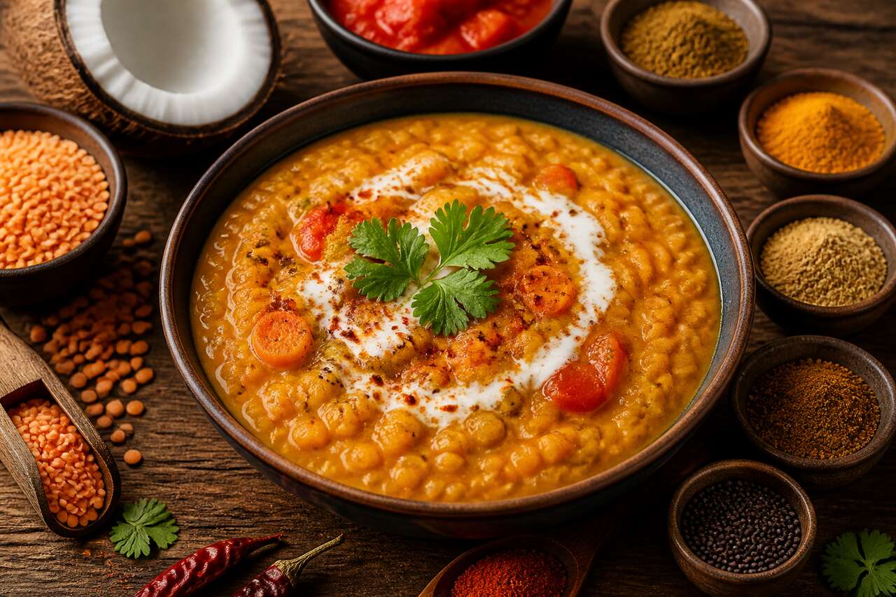 Dahl De Lentilles Blondes Et Carottes Au Cookeo