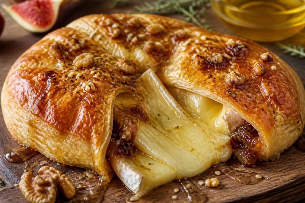Fromage farci en croûte : recette savoureuse
