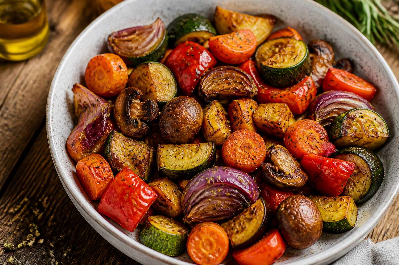 Légumes rôtis au air fryer : recette facile et savoureuse