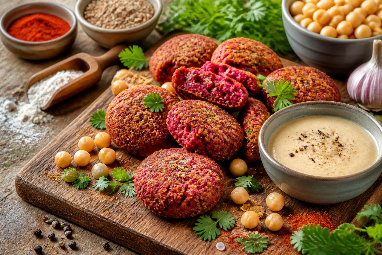 Falafels à la betterave : recette originale et savoureuse