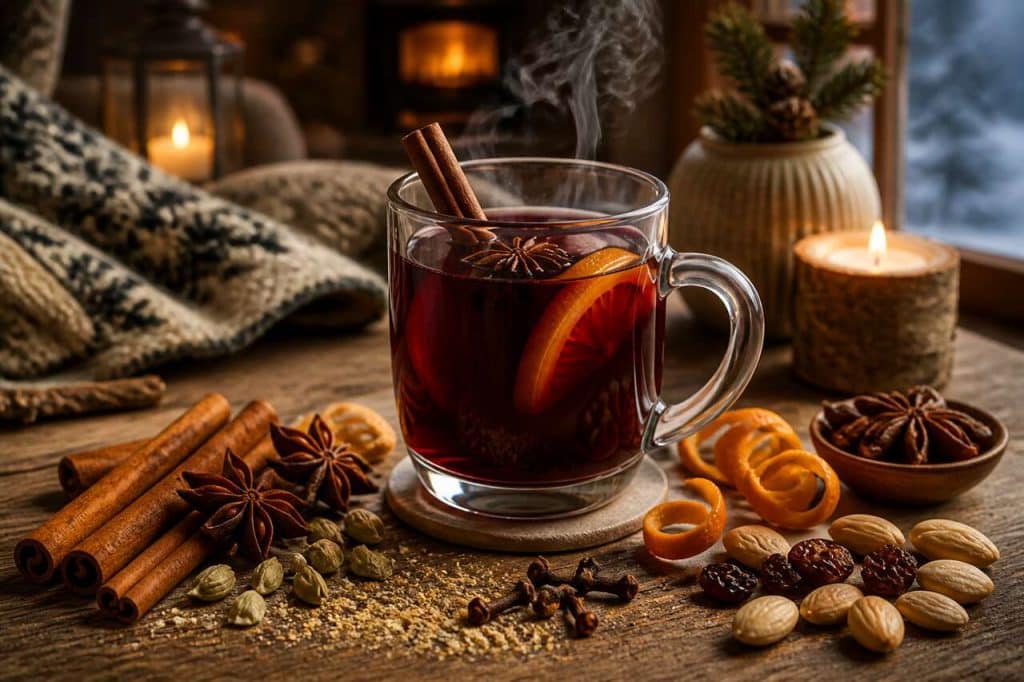 Recette du glögg : le vin chaud scandinave traditionnel