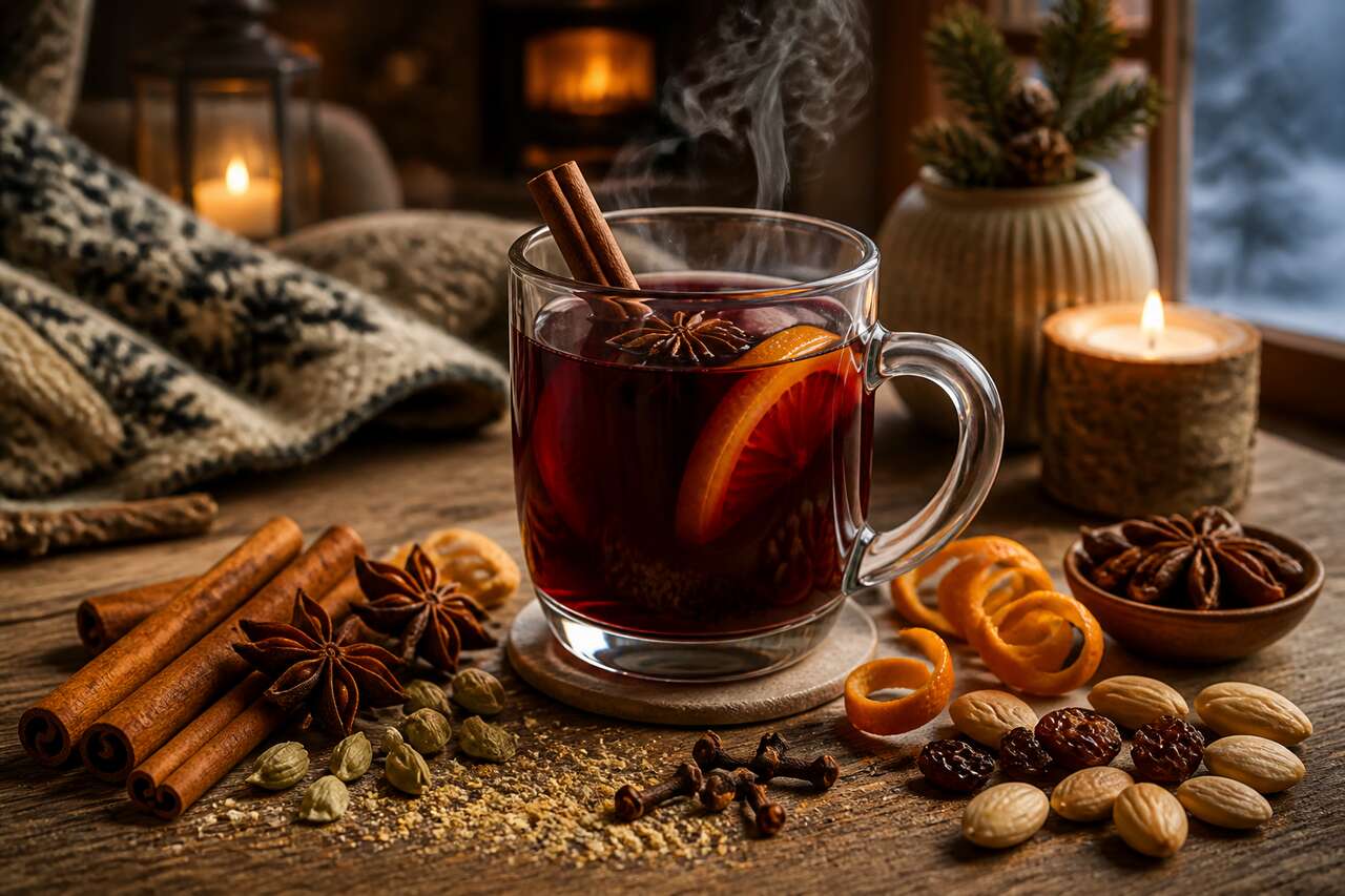 Recette du glögg : le vin chaud scandinave traditionnel