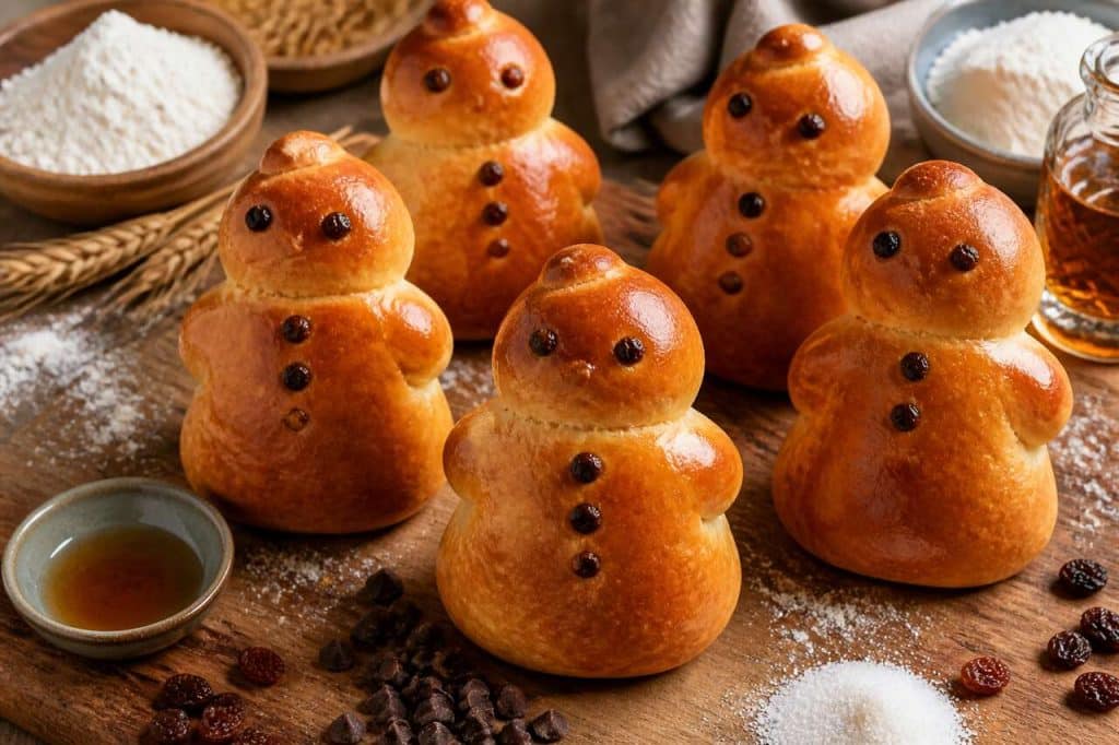 Maennele : petits bonhommes briochés pour la Saint-Nicolas